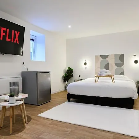 Appartement Ng Prestige - Lille L L Haute - Duplex 4 Pers - Balneo - Netflix - Wifi